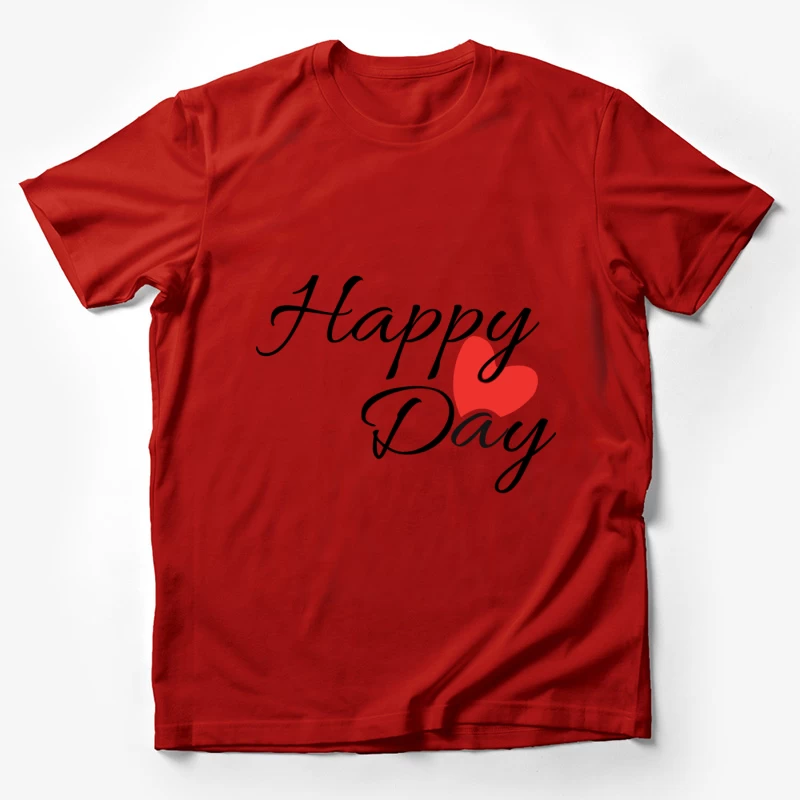 Lettrage avec cœur artistique Homme T-Shirt