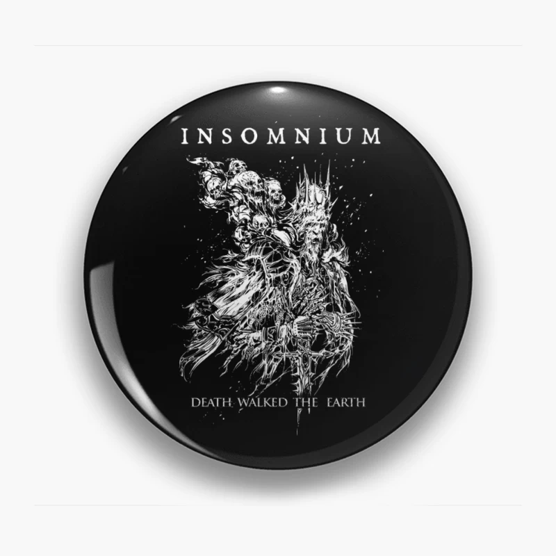 Insomnium Death Walked The Earth Pin