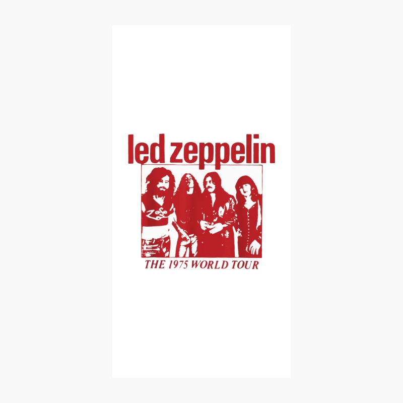 Led-Zeppelin Retro Tour iPhone Case