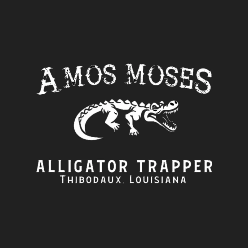 Amos Moses Alligator Trapper Bucket Hat