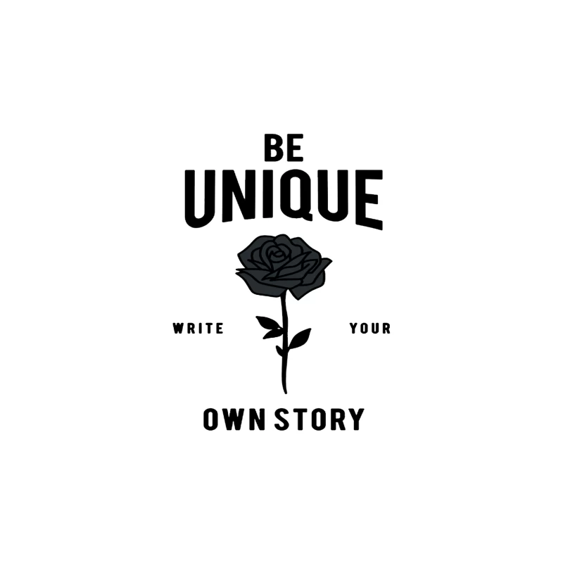 Be Unique - Write Your Own Story Travel Mug