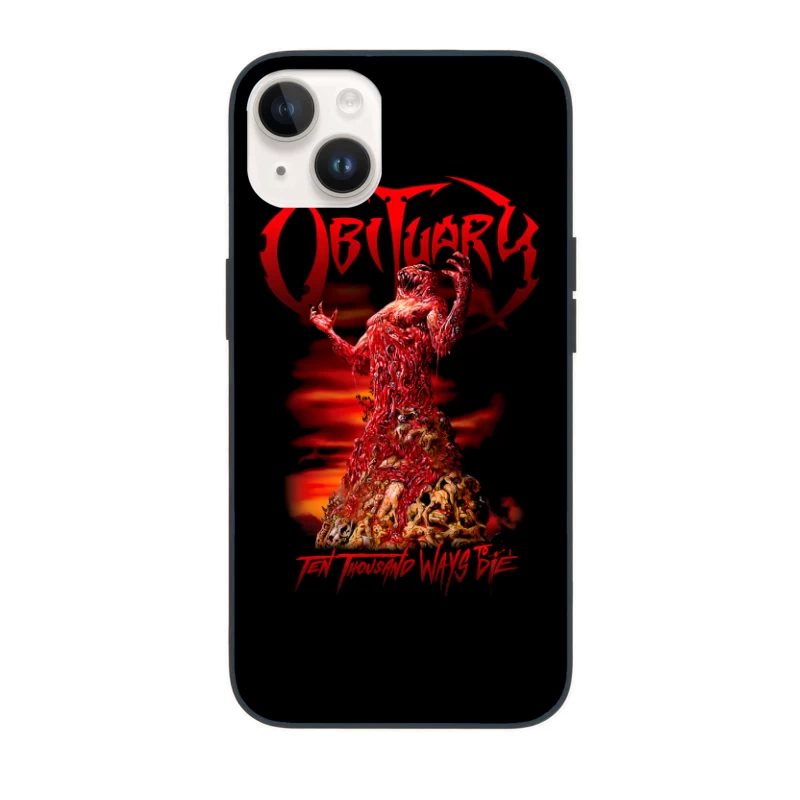 Obituary Ten Thousand Ways To Die iPhone Case