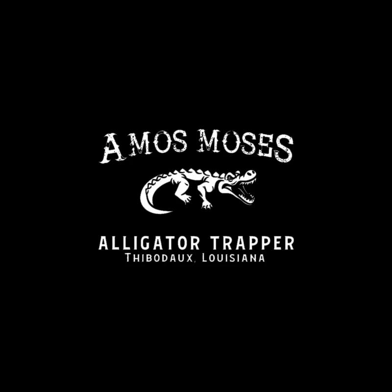 Amos Moses Alligator Trapper Travel Mug