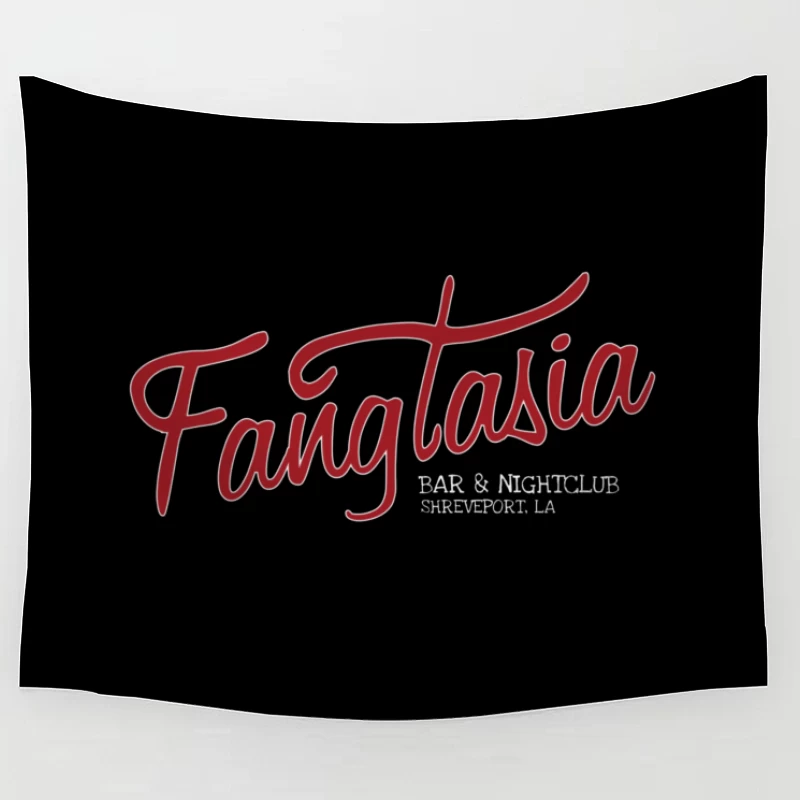 Fangtasia Nightclub Vintage  2 Tapestry