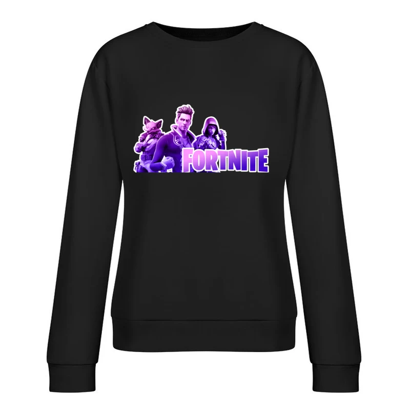 3 FORTNITE SHOES Female Pullover Sweatshirt