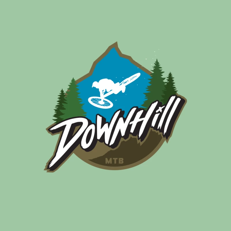 Downhill Mountain Biking Pin