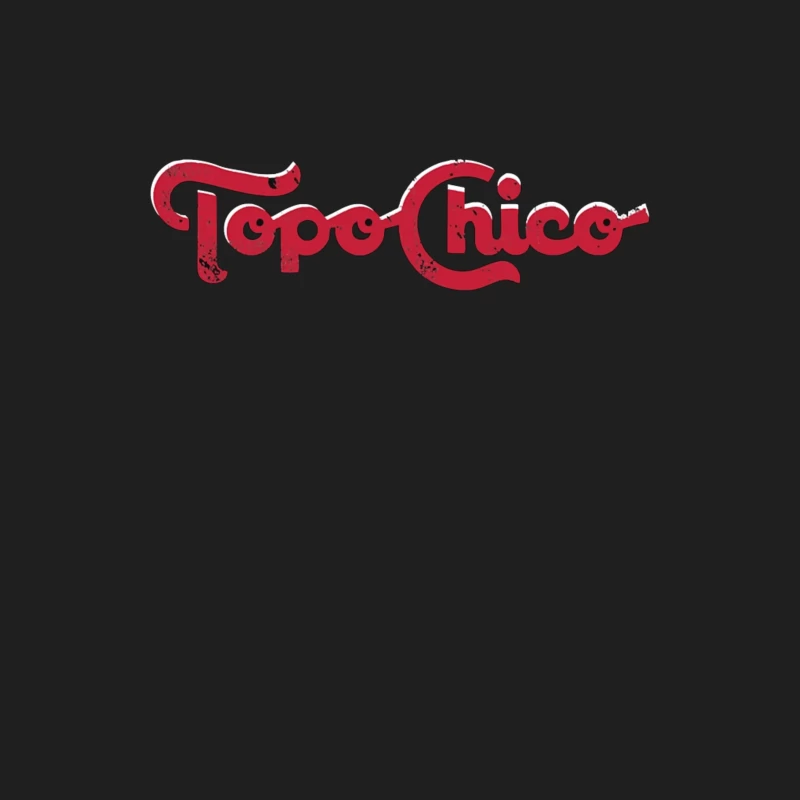 Vintage Topo Chico Red Logo Design Male Tank Top