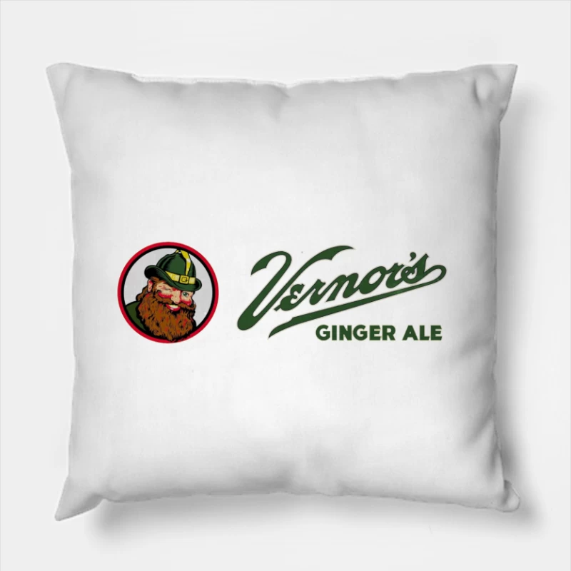 Vernors Ginger soda michigan 2 Throw Pillow