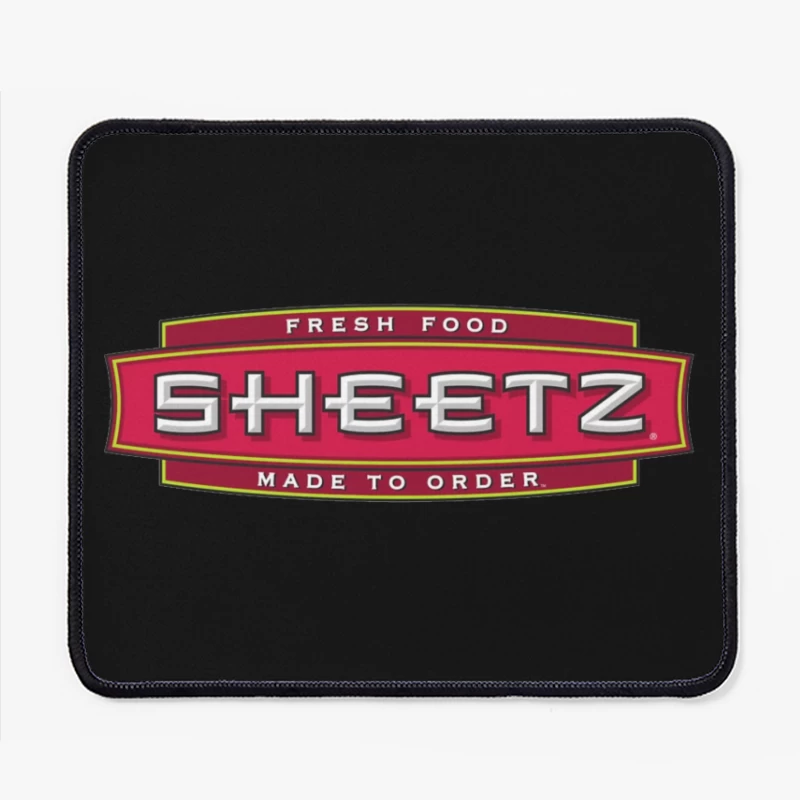 Sheetz Convenience Store Logo with Made to Order Fresh Food Branding Mouse Pad