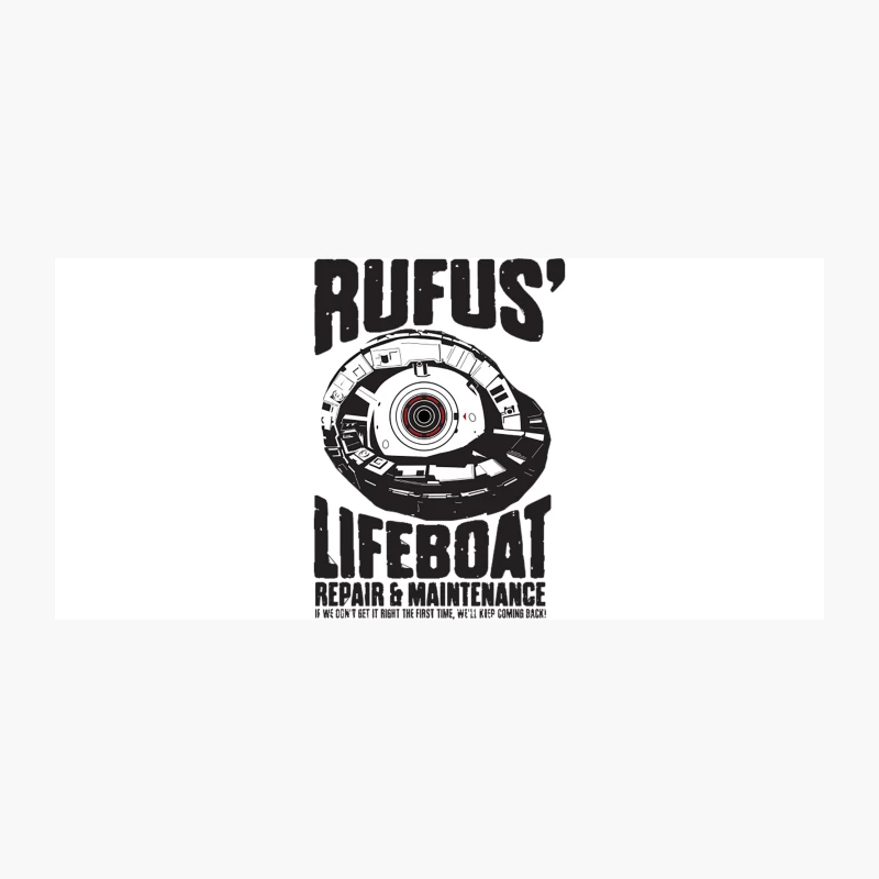 Rufus_ Lifeboat Repair and Maintenance Coffee Mug