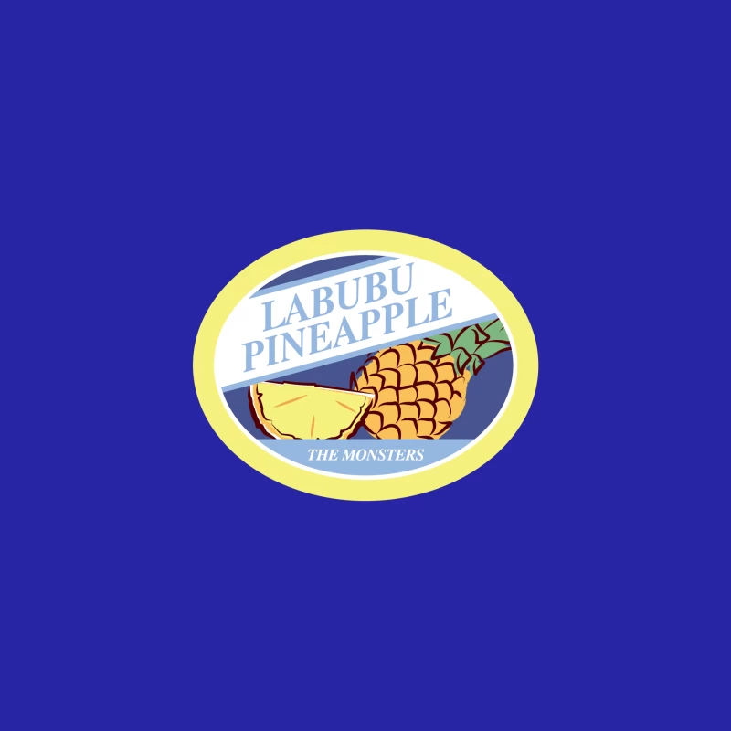 Labubu Ananas Etikett Herren Tanktops