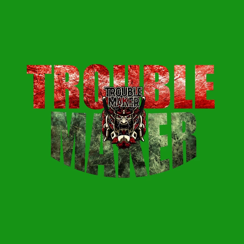 Troublemaker Logo Desk Mat