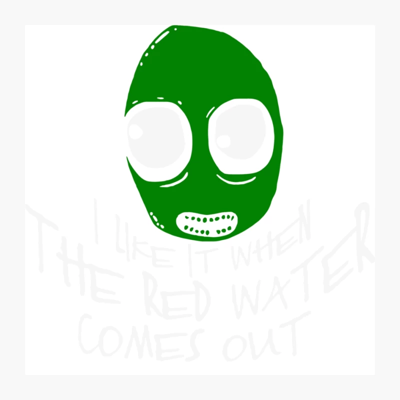 Salad Fingers Red Water Pin