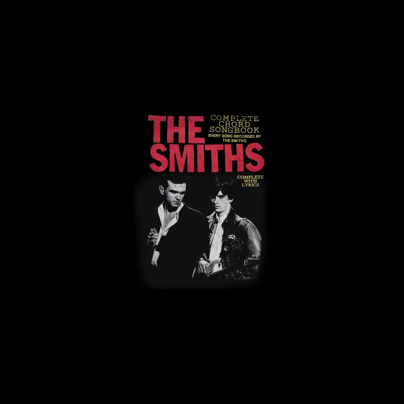 The Smiths Complete Chord Songbook with Lyrics - Vintage Band Photo Cover Travel Mug