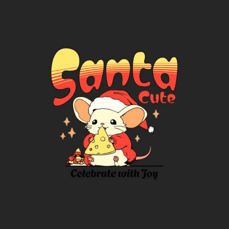 Design de Souris de Noël Mignonne Homme Sweat-shirt à enfiler