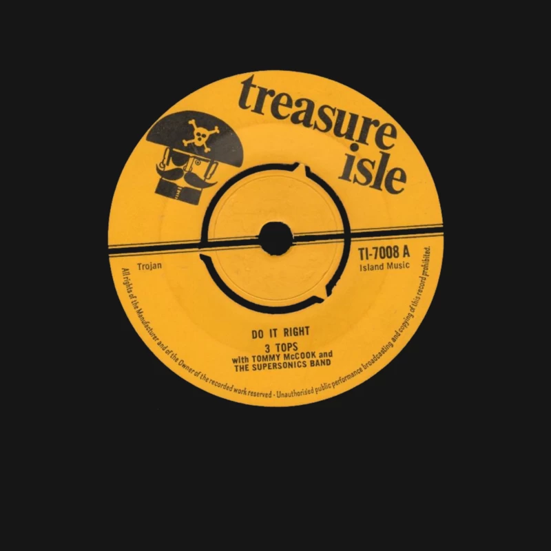 Treasure Isle Records Male Long Sleeve T-Shirt