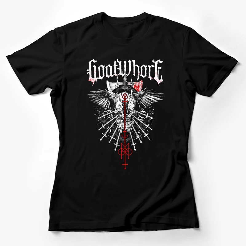 Goatwhore AUS Tour Female T-Shirt