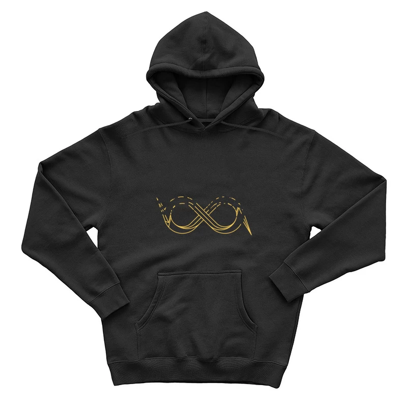 Künstlerisches Unendlichkeitssymbol Herren Pullover Hoodie