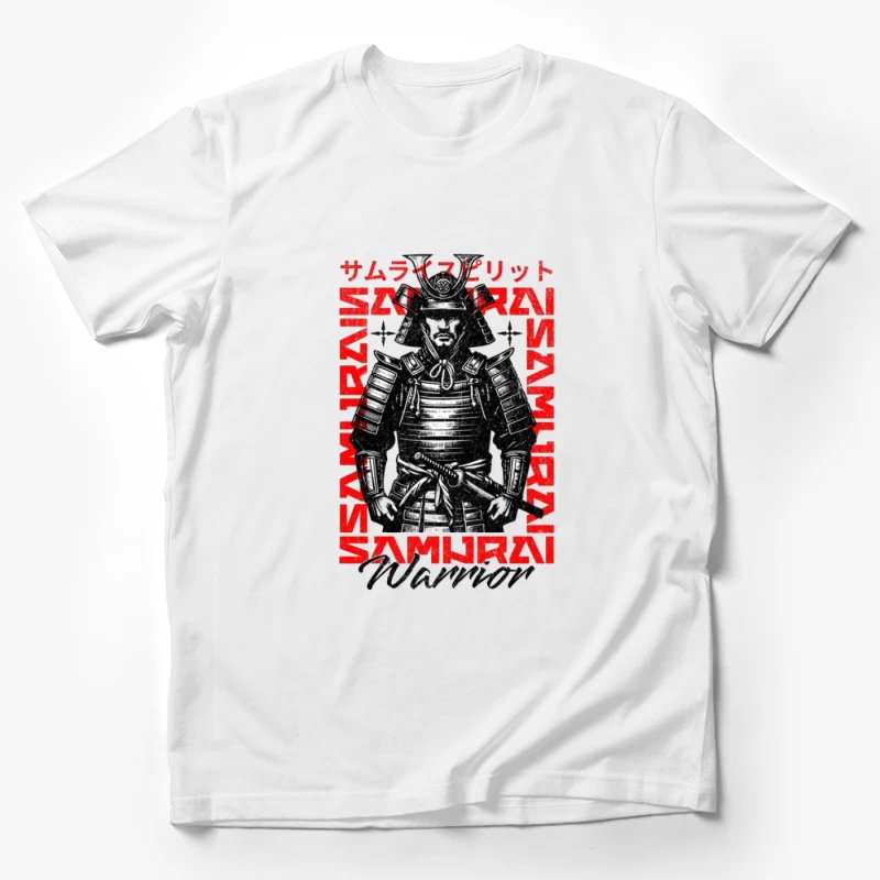 Design d'Esprit Samouraï Guerrier Homme T-Shirt
