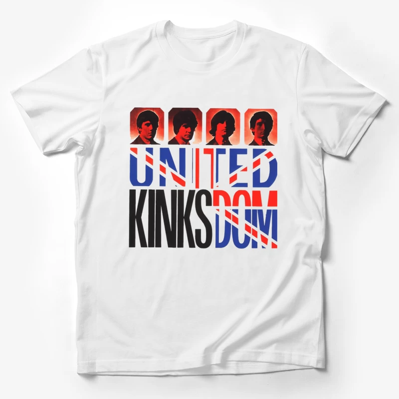 The Kinks United Kingdom Pop Art Album Cover Design Male T-Shirt