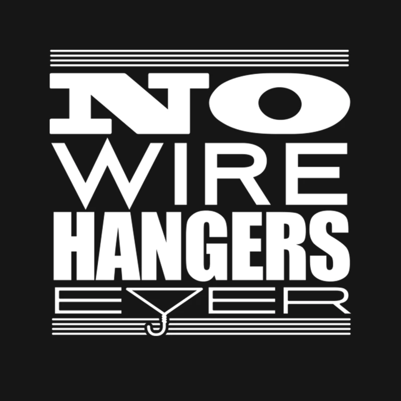 No Wire Hangers Ever! Mouse Pad