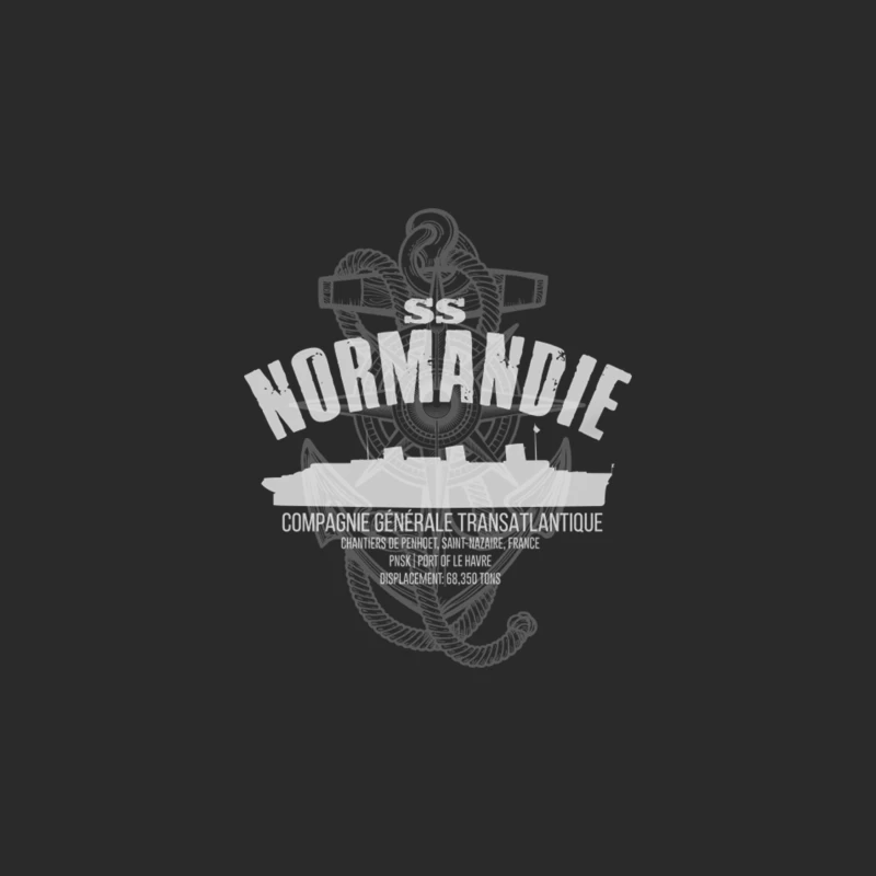 SS Normandie Baseball Cap
