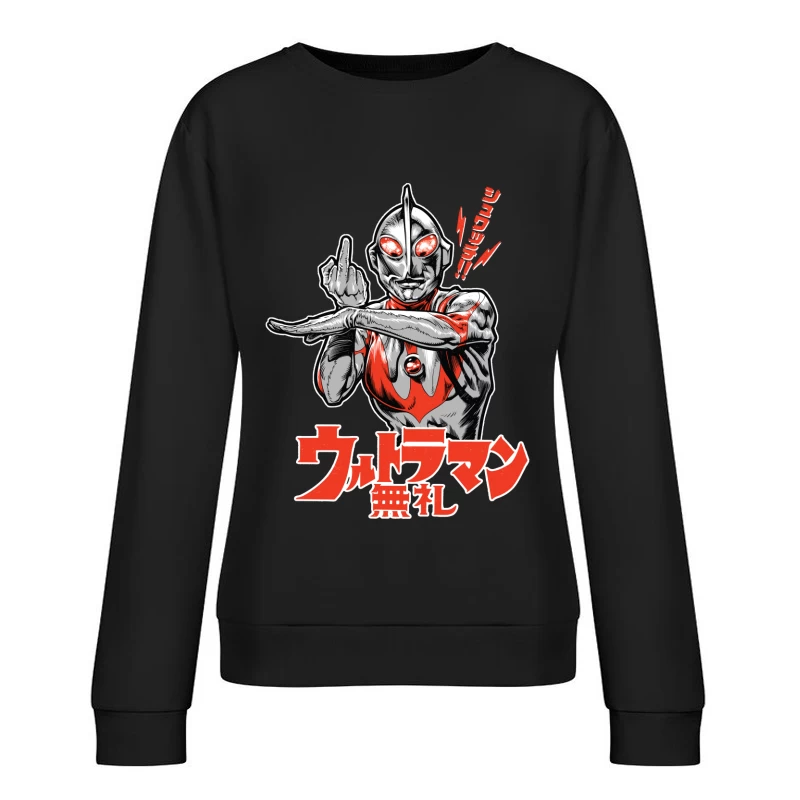 Japan design Female Pullover Sweatshirt