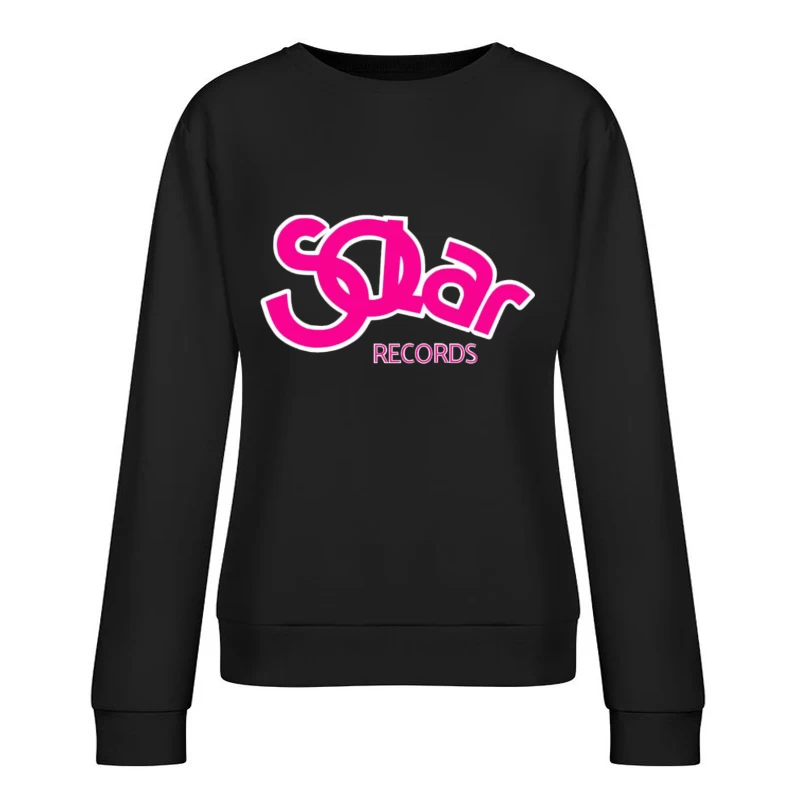 Solar Records Female Pullover Sweatshirt