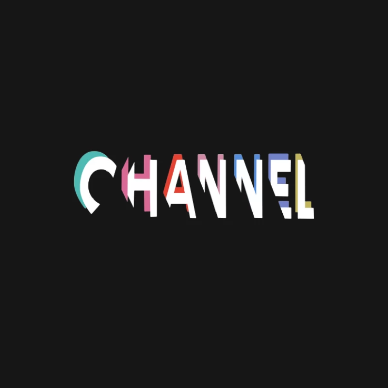 Texte de chaîne coloré Femme T-Shirt