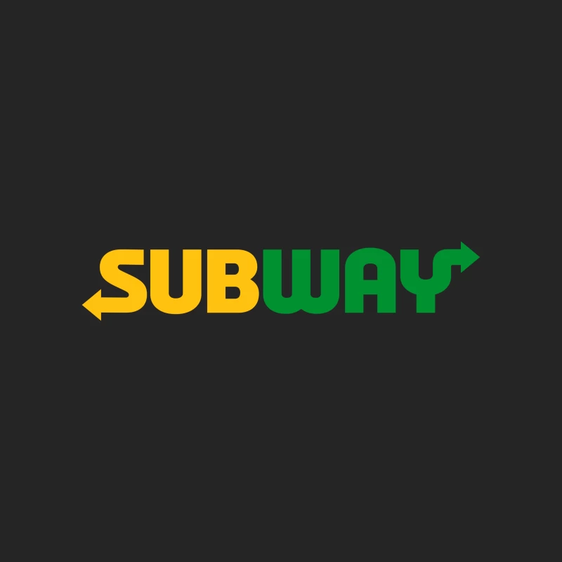 Subway Restaurant Logo Design Male Pullover Sweatshirt