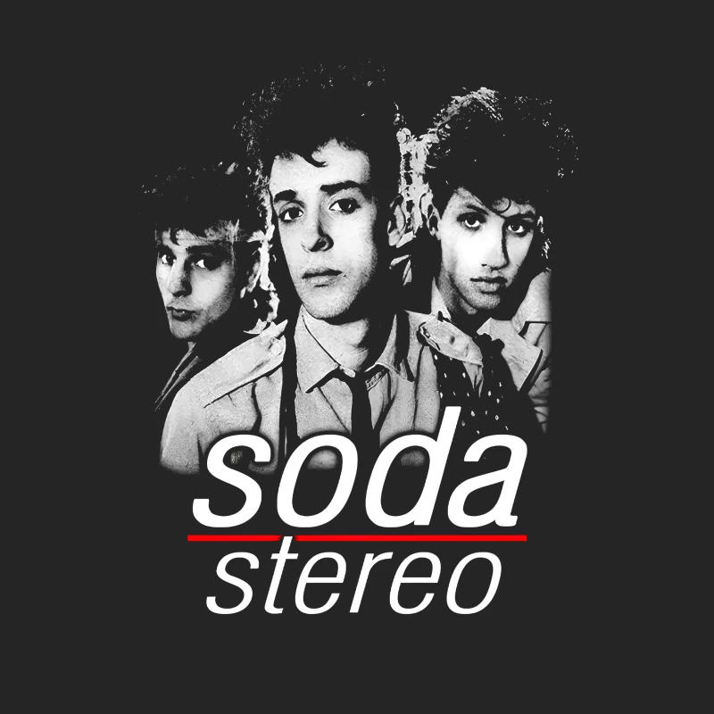 Soda Stereo Band Male Pullover Sweatshirt