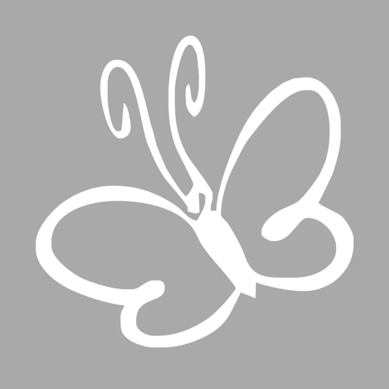 Butterfly Sticker Vinyl Female Pullover Hoodie
