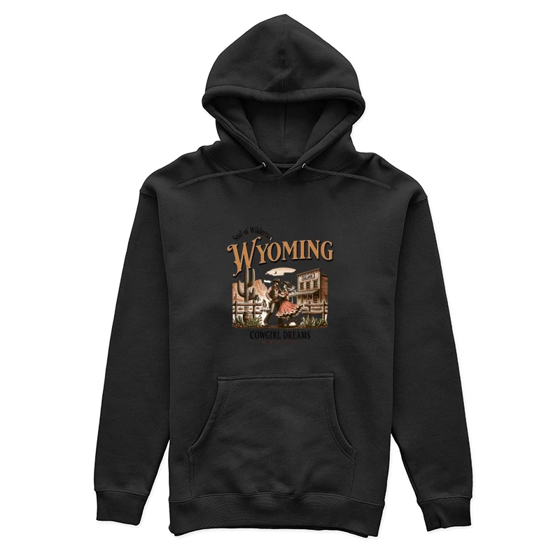 Danse Western dans le Wyoming Femme Sweat à capuche