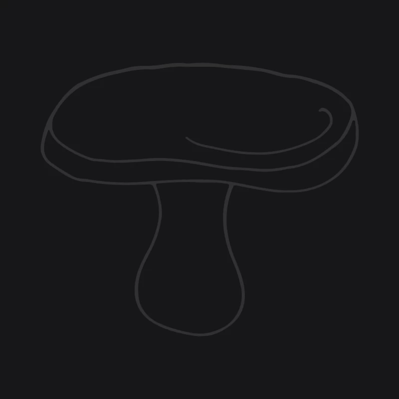 Contour de champignon simple Homme Sweat à capuche