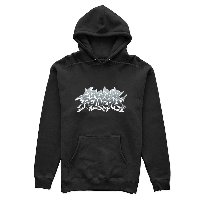 Graffiti-Stil-Design Damen Pullover Hoodie