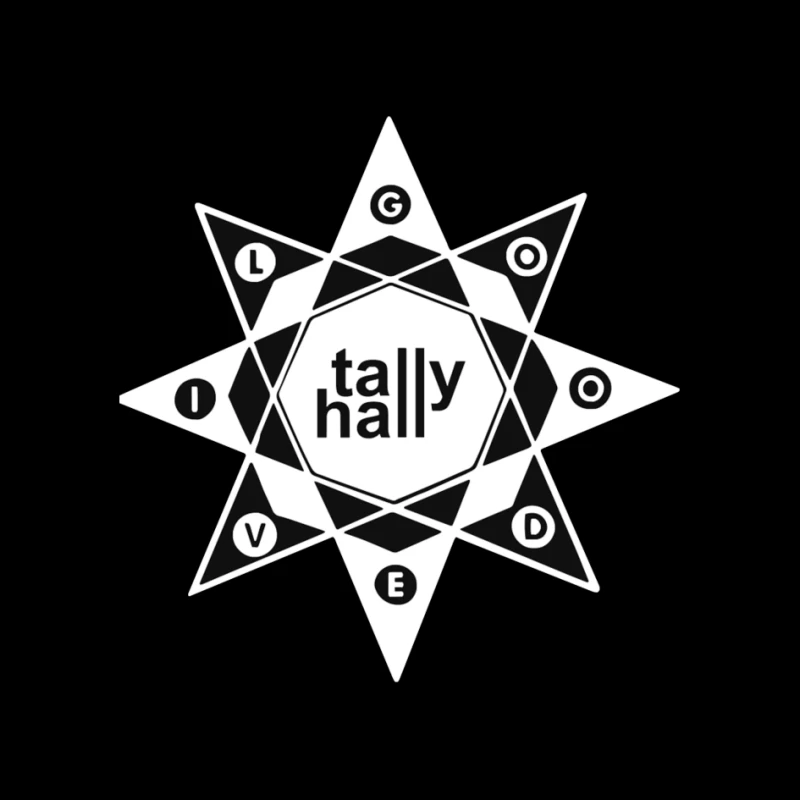 Tally Hally Logo Pin