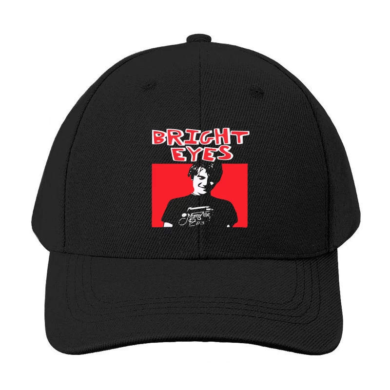 Bright Eyes Minimalist Album Cover Art Baseball Cap