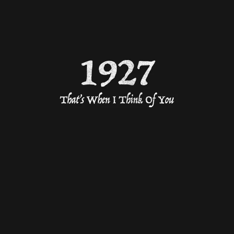 1927  That_s When I Think Of You Desk Mat