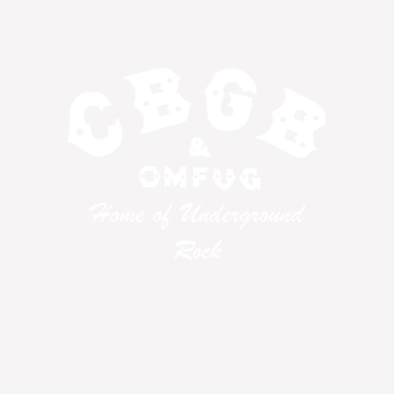 Cbgb & Omfug Home Of Underground Rock Female T-Shirt