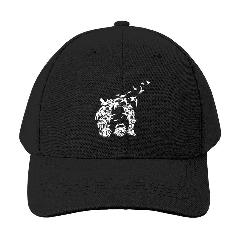 Counting Crows White Art Baseball Cap