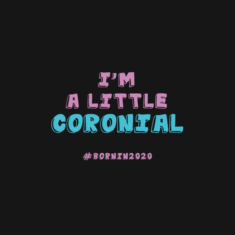 Né en 2020: Un petit coronal Femme T-Shirt