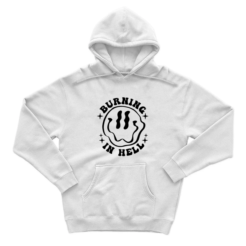 Design de feu en enfer Homme Sweat à capuche