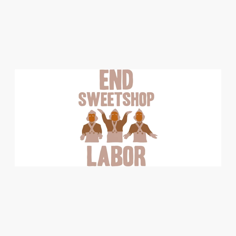 End Sweatshop Labor: Graphic Protest for Workers' Rights Coffee Mug