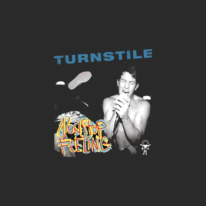 Turnstile: Nonstop Feeling Album Cover with Graffiti Art Baseball Cap