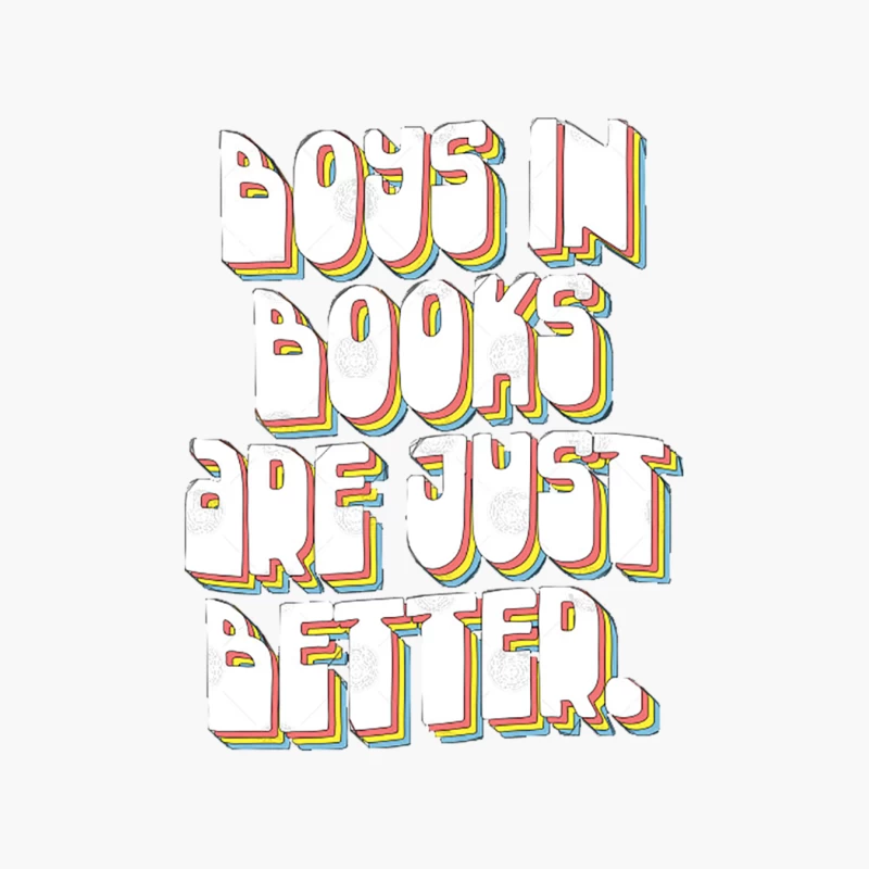 Boys In Books Are Just Better Cotton Tote Bag