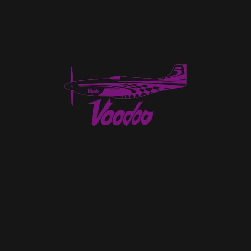 Voodoo P-51 Mustang Race 5 Reno Air Racer Decal Merlin Air Racing Desk Mat