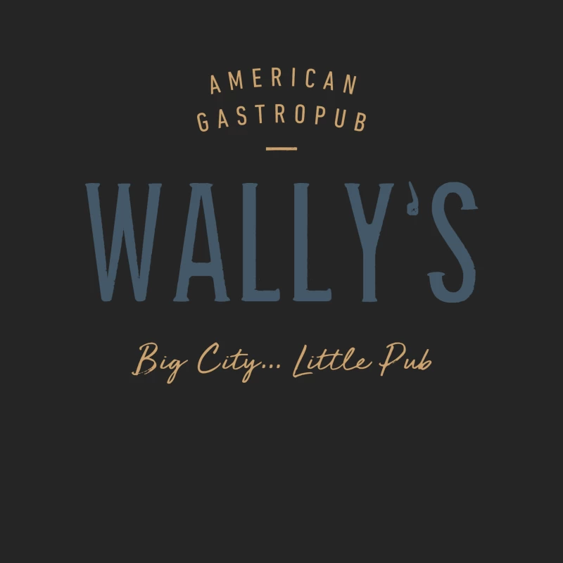 Wally's Spot Supper Club Male Pullover Sweatshirt