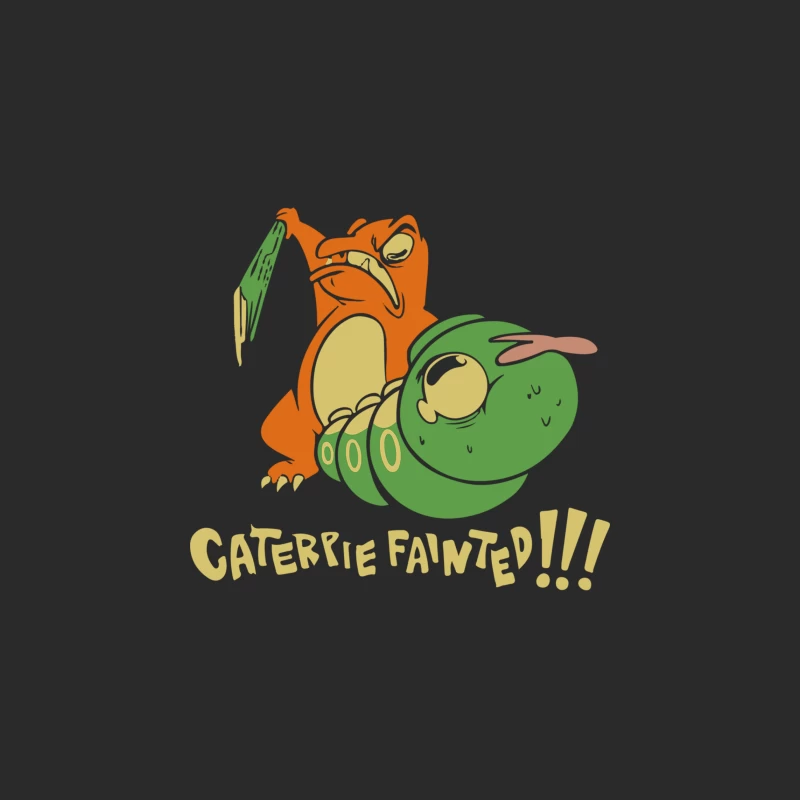 Caterpie Fainted!!! Baseball Cap