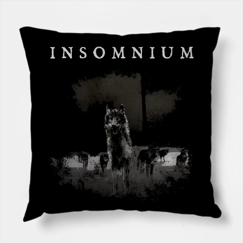 Insomnium Songs Of The Dusk Throw Pillow