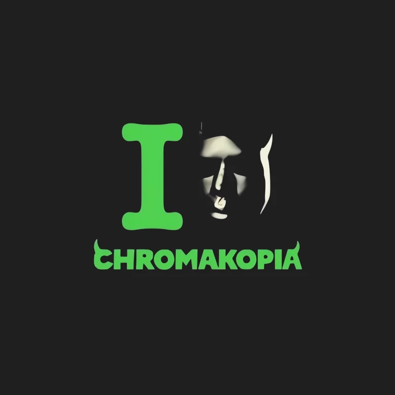 Green Chromakopia Logo with Mushroom Graphic Design Male Tank Top
